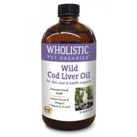 WHOLISTIC PET ORGANICS Wholistic Pet Organics CSCTWP99 4 oz Feline Wild Cod Liver Oil CSCTWP99